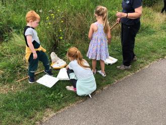 Childrens summer activities in Carlton Meadow Park 2019